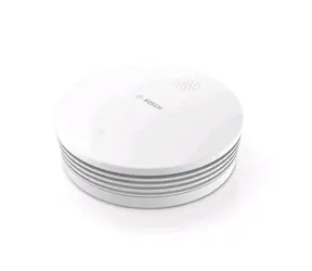 BOSCH SMART Home Rauchmelder weiß / Rauchmelder / ZigBee / batteriebetrieben / 2,4 GHz / IP20 / 100m Reichweite