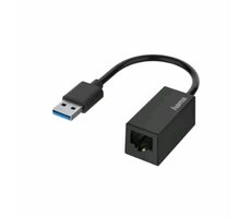HAMA 200325 USB-Netzwerkadapter / 1000Mbps (RJ45) Fast Ethernet / USB 2.0