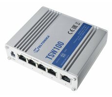Teltonika TSW100 / Industrie-Switch / 5- Port / 1000 Mbit/s / PoE 120 W