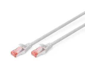 Digitus CAT 6 S/FTP Patchkabel, 10er-Pack, 1 m, grau