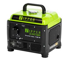 Zipper ZI-STE1100IV / Benzin-Stromgenerator / Tank: 4,2 l / 1300 W / Inventor-Technologie / 1 x 230 V