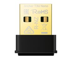 TP-LINK Archer T3U Nano / C1300 Nano Wireless MU-MIMO USB-Adapter / 2,4 GHz 400 Mbit/s / 5 GHz 867 Mbit/s