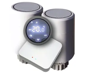 Xtendlan XL-HEAD1KIT / SMART Thermostatkopf + Zigbee-Gateway / LED-Anzeige / M30 x 1,5 mm / 2x AA