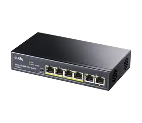 Cudy FS1006P PoE-Switch / 4X PoE RJ45 / 2x RJ45 / 60W