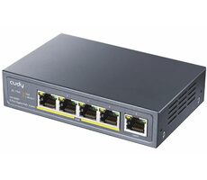 Cudy GS1005P PoE-Switch / 5x PoE RJ45 / 1x RJ45 / 60W