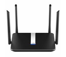 Cudy AX1800 Router / 1x WAN + 4X LAN 1000 Mbit/s / 2,4 GHz 574 Mbit/s / 5 GHz 1201 Mbit/s