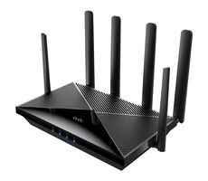 Cudy AX1800 4G LTE-Router / 1x WAN + 3x LAN RJ45 / 1000 Mbit/s / 2,4 GHz 574 Mbit/s / 5 GHz 1201 Mbit/s