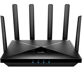 Cudy AX3000 5G-Router / 1x WAN + 3x LAN RJ45 1000 Mbit/s / 2,4 GHz 574 Mbit/s / 5 GHz 2402 Mbit/s