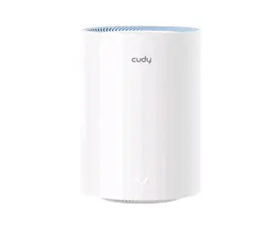 Cudy AC1200 WLAN-Mesh-System 1 Stück / Dual-Band / 2,4 GHz 300 Mbit/s / 5 GHz 867 Mbit/s / 1x WAN 1x LAN RJ45