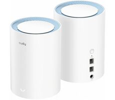 Cudy AC1200 WiFi-Mesh-System 2 Stück / Dual-Band / 2,4 GHz 300 Mbit/s / 5 GHz 867 Mbit/s / 1x WAN 1x LAN RJ45