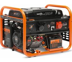 Daewoo GDA7500DPE-3 Benzingenerator / 6,5 kW / 2x 230 V / 30 L