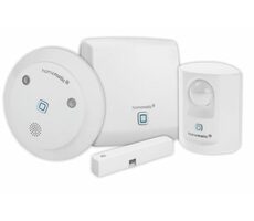 Homematic IP Starter Kit - Sicherheit / 1x HmIP-HAP Zentrale & Bewegungsmelder & Fenster- & Innensirene / Abverkauf
