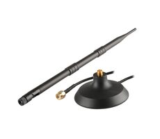 Savio RP-SMA AK-05 WLAN-Antenne / 2,4 GHz / 12 dBi / omnidirektional