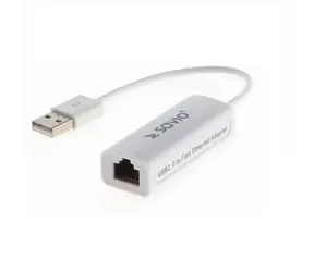 Savio CL-24 USB-Adapter / USB-A 3.0 / RJ45