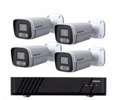 Evolveo Detective POE8 SMART (4 Kameras) / Kamerasystem / IP66 
