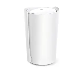 TP-LINK Deco X50-5G weiß / WLAN-System MESH AC1200 + AV1000 / 2,4GHz 300Mbps / 5GHz 2402Mbps / 3x GLAN