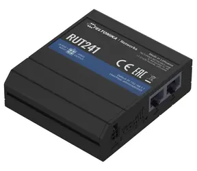 Teltonika RUT241 / Industrie-Router / 10 100 Mbit/s / 1x LAN / 1x WAN