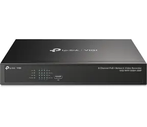 TP-LINK VIGI NVR1008H-8MP / PoE / NVR / 8 Kanäle / HDMI / LAN / VGA / 2x USB
