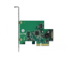 DeLock PCI Express Karte - 1 x intern USB 3.2 Gen 2 Key A 20 Pin (F)