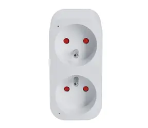 Solight WLAN-Doppelsteckdose mit Verbrauchsmessung