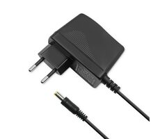 Qoltec 51023 Netzteil + Netzkabel 24W 1,3m schwarz / 12V / 2A / 5,5x2,5