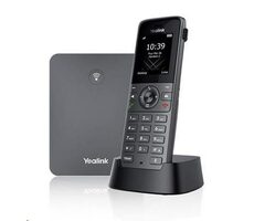 Yealink W73P grau / VoIP-Telefon / Basis + Mobilteil / 1,8-Zoll-Display / 10x SIP / PoE / DECT / 3,5-mm-Klinke / 1x RJ-45
