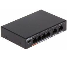 Dahua PFS3006-4ET-60-V2 / Switch / 100 Mbit/s / 6x RJ-45 / PoE