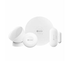 Ezviz Home Sensor Kit weiß / Wi-Fi / Zigbee 3.0 / Haustor / PIR / Öffnungs- / Schließsensor / Smart Button /