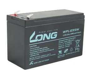 Long 12V 8,5Ah Bleiakku F2 HighRate LongLife 9 Jahre
