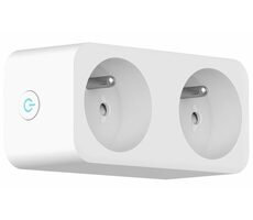Immax NEO LITE SMART Smart Indoor 2 Steckdose (FR) / 16A / Wi-Fi / Google Assistant & Amazon Alexa & LIDL & TUYA