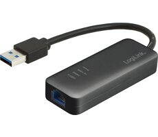 LogiLink UA0184A / USB-Ethernet-Adapter / USB-A 3.0 / RJ-45 / 1000 Mbit/s