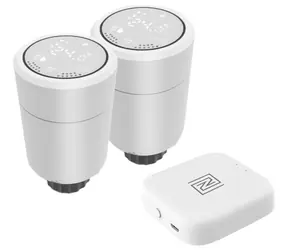 Immax NEO SMART Set 2x Zigbee Thermostatkopf + SMART NEO BRIDGE PRO v2 / Wi-Fi / TUYA