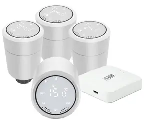Immax NEO SMART Thermostatkopf 4+1 Starter Kit / Zigbee & TUYA