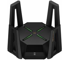 XIAOMI Mi Router AX9000 schwarz / Router AX9000 / Tri-Band / 2,4 GHz - 1148 Mbit/s / 5 GHz - 2402 Mbit/s / 5 GHz2 - 4804 Mbit/s / 1x 