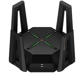 XIAOMI Mi Router AX9000 schwarz / Router AX9000 / Tri-Band / 2,4 GHz - 1148 Mbit/s / 5 GHz - 2402 Mbit/s / 5 GHz2 - 4804 Mbit/s / 1x 