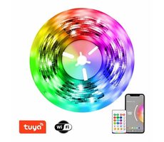 Immax NEO LITE SMART LED-Streifen 5 m / 24 W / WLAN / RGB / CCT / 406 lm / 2700 - 6500 K / dimmbar / DO + Musik / TUYA