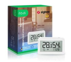 Nous E6 / Intelligenter Temperatur- und Feuchtigkeitsdetektor / ZigBee