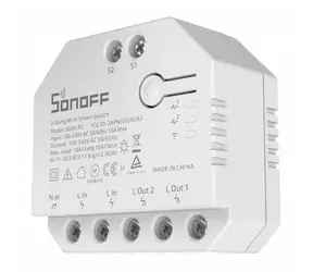 Sonoff Dual R3 / Doppelschalter mit Verbrauchsmessung / WLAN