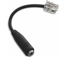 Sonoff Sensoradapter 2,5 mm Klinke (F) - RJ9 (M) 5 cm schwarz