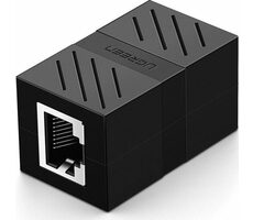 Ugreen NW114 Cat 7 UTP Ethernet-Koppler RJ45 Schwarz / 8P/8C / Verlängerungskabel