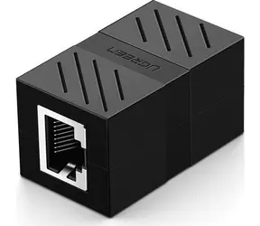 Ugreen NW114 Cat 7 UTP Ethernet-Koppler RJ45 Schwarz / 8P/8C / Verlängerungskabel