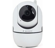Gembird TSL-CAM-WRHD-02 weiß / IP-Kamera für den Innenbereich / 1080p / IR / WLAN / Bewegungserkennung / Lautsprecher