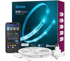 Govee H615A 5m / LED-Streifen / 24 W / 608 lm / BT / WLAN / RGB 