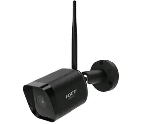 iGet HOME CS6 schwarz / Outdoor-IP-Kamera / FHD / 110° / CMOS / IP65 / WiFi / IR-LED