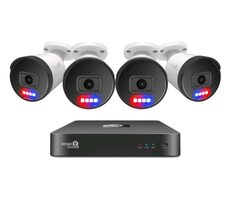 iGet HGNVK88504 / Kamerasystem / 4 Kameras / UHD 4K / 8CH / IP66 / WAN / 8x LAN / HDMI / VGA