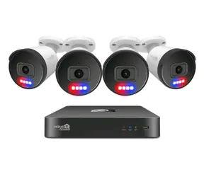 iGet HGNVK88504 / Kamerasystem / 4 Kameras / UHD 4K / 8CH / IP66 / WAN / 8x LAN / HDMI / VGA