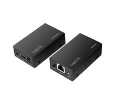 LogiLink HD0023 schwarz / HDMI-Extender über LAN / 1080p@60Hz / 60m
