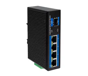 LogiLink NS204 schwarz / Switch / 4X RJ45 / 1x SFP / 1Gbit/s 