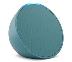 Amazon Echo Pop (1. Generation) Blaugrün / Smart Speaker mit Alexa / Wi-Fi / BT / Jack