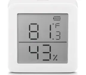 SwitchBot Meter weiß / Digitales Thermometer & Hygrometer / Bluetooth